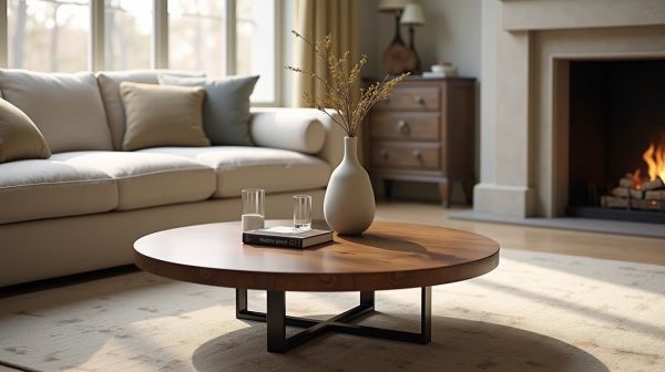 Achat de tables basses rondes : sélection tendance et fonctionnelle